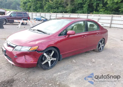 2007 Honda Civic Lx z USA, uszkodzony, nr VIN 2HGFA16507H507858